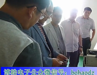 韓國客戶參觀東莞博皓電子硅膠按鍵生產工藝流程